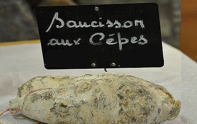 Saucisson "Chasseur" aux Cèpes